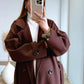 trench-long-en-maille-de-grossesse-couleur-marron-chocolat