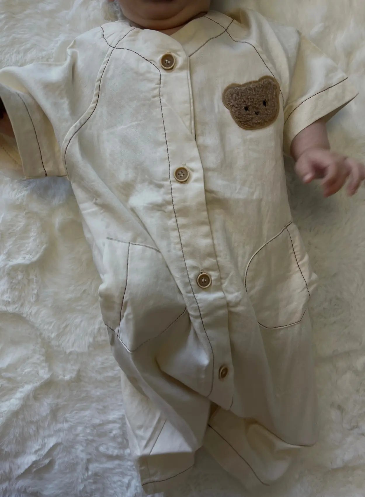 vetement-bebe-ensemble-beige-ourson-pour-bebe