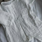 tenue-en-gaze-de-coton-blanche-pour-bébé